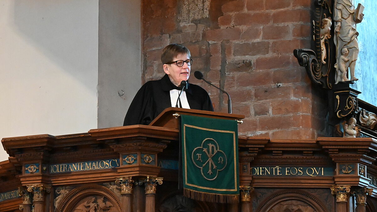 Johanna Lenz-Aude: Letzt Predigt im aktiven Dienst