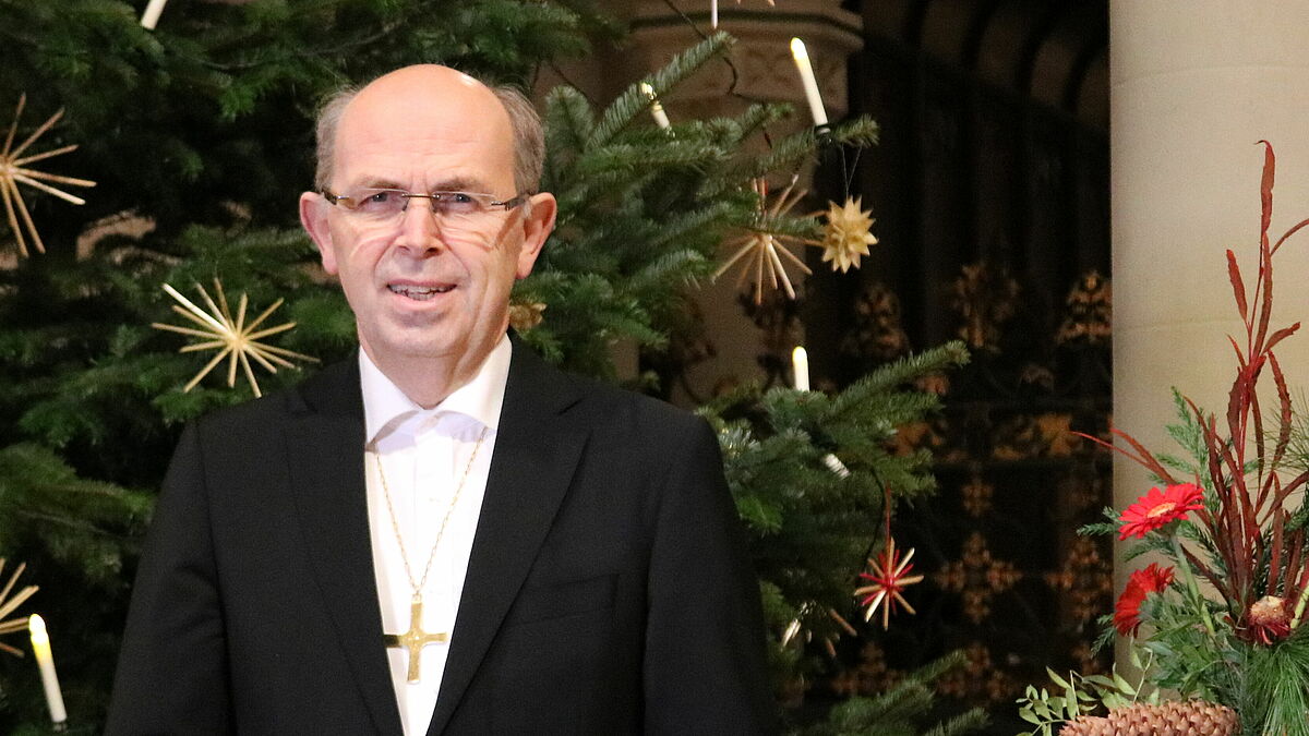 Bischof Magaard sendet seine Weihnachtsbotschaft aus dem Schleswiger Dom